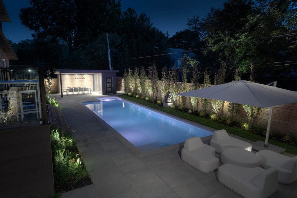 Complete Concrete Pool Installation Project & Landscape Design