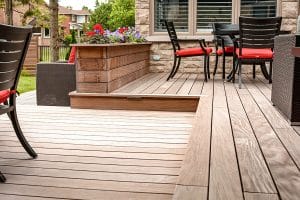 IPE Decking Project by Toronto Landscaping Contractors; Featuring IPE Decking, Interlocking & Woodworking