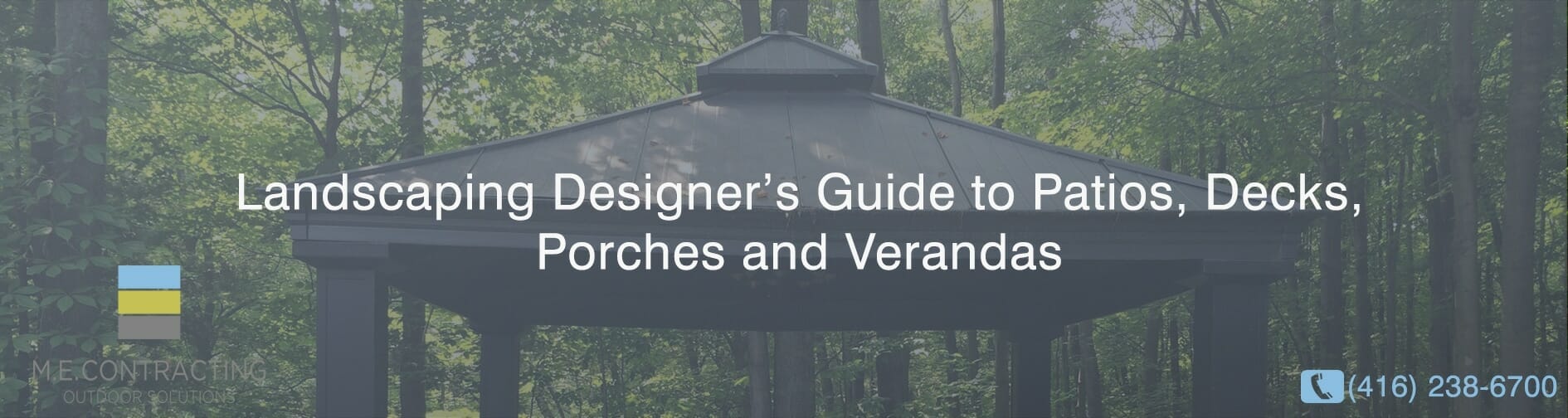 A Landscaping Designer’s Guide to Patios, Decks, Porches and Verandas